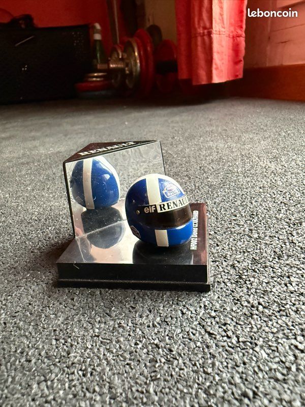 Casque Formule 1 F1 David Coulthard HF002 Renault Collection Onyx 1/12 (image 2)