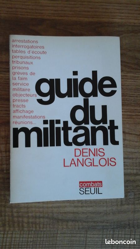 Guide du militant Denis Langlois (image 1)