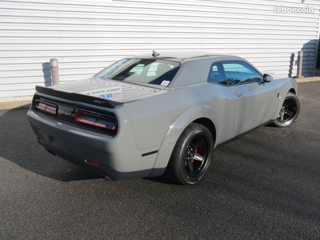 Dodge Challenger SRT Demon 2018 - Malus Ecologique payé (image 2)