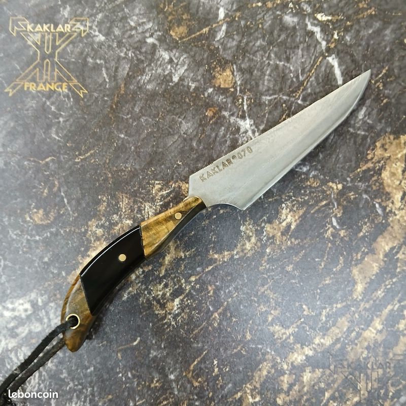 Petit couteau artisanal VG10 (image 1)
