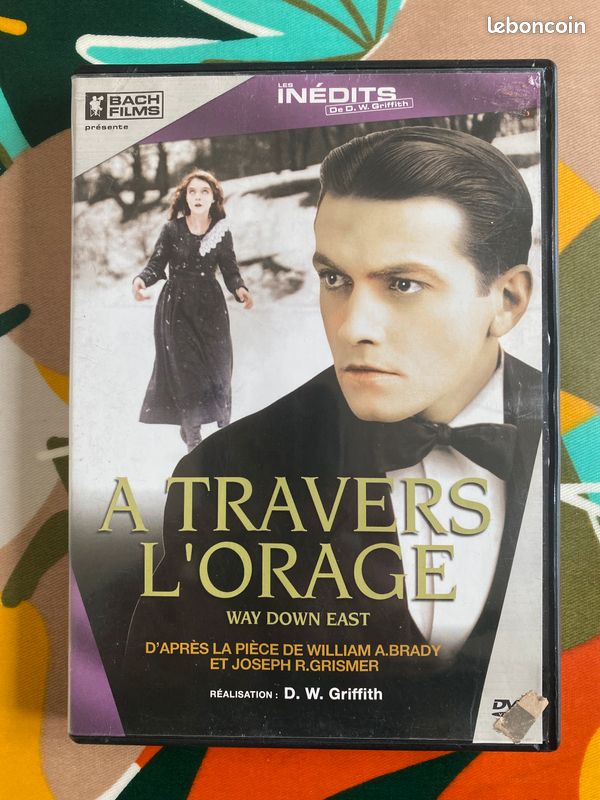 DVD - A travers l'orage - D.W. Griffith - 1920 - comme neuf (image 1)