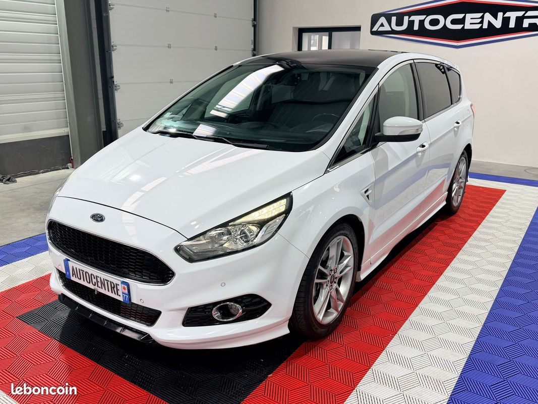 Ford s-max 2.0 tdci 180 ch st-line powershift / carplay / camera / distribution faite / gps / clim / garantie (image 1)