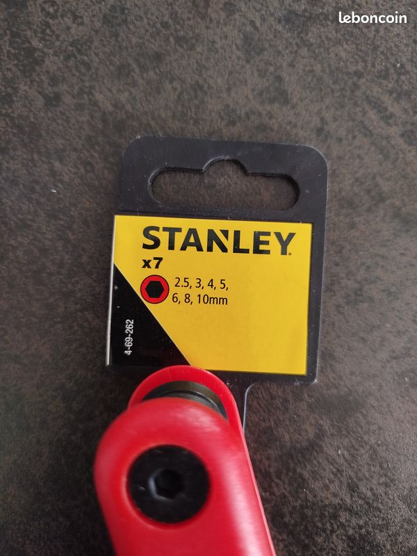 Jeu de 7 clés mâles Stanley (image 3)
