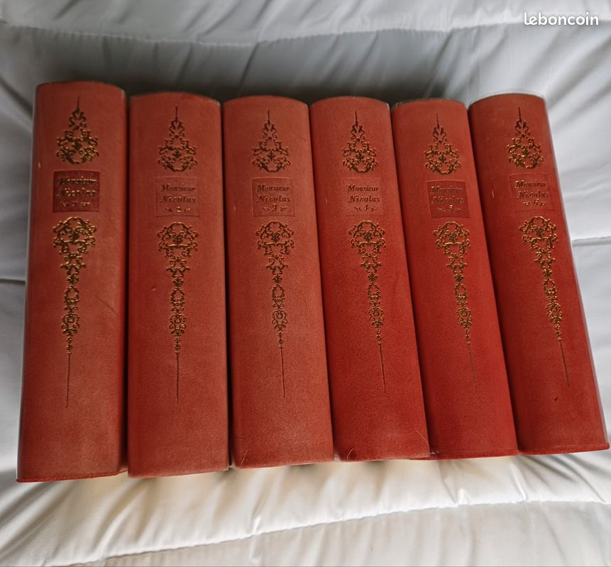 Curiosa érotique précieux - Monsieur Nicolas en 6 volumes - édition luxe numérotée (image 1)