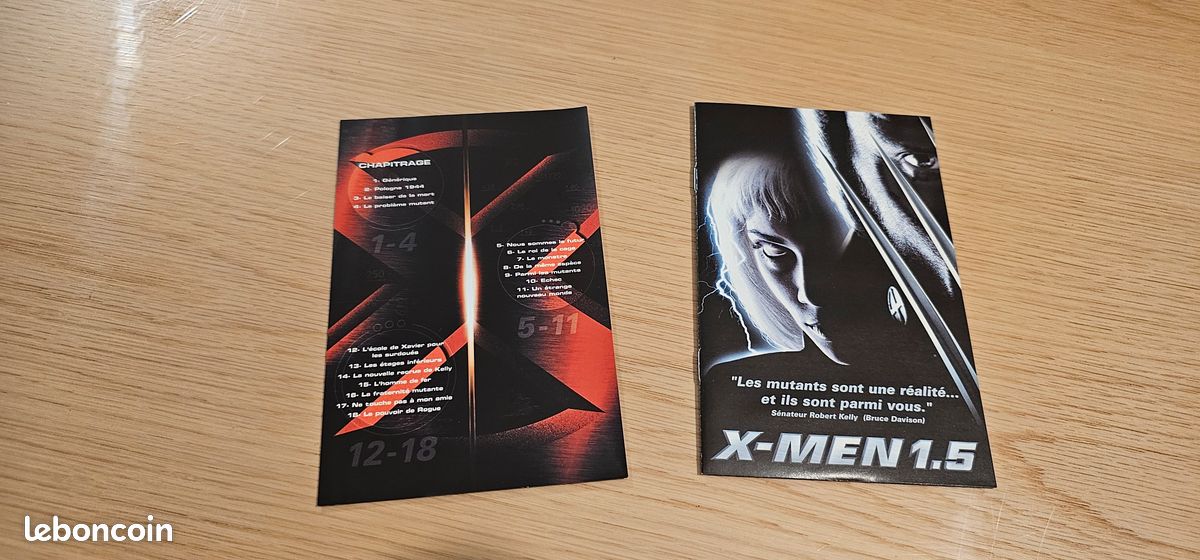 X-men 1.5 édition collector 2 DVD (image 5)