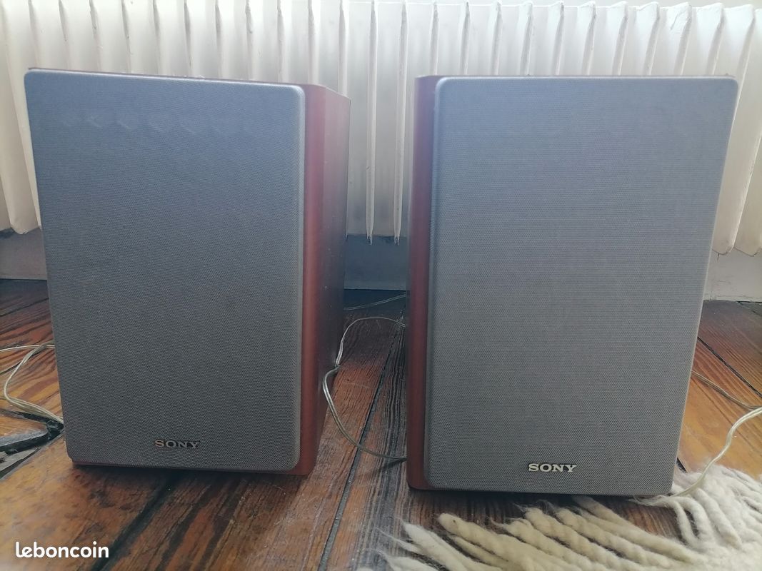 Enceintes Hi-Fi Sony SA-20F - Amplifiées - Avant Droit Et Gauche - Occasion