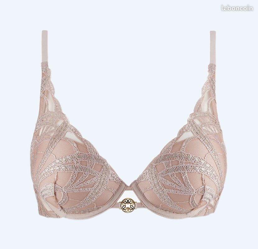 AUBADE - Soutien-gorge Plunge foulard - NEUF (image 1)