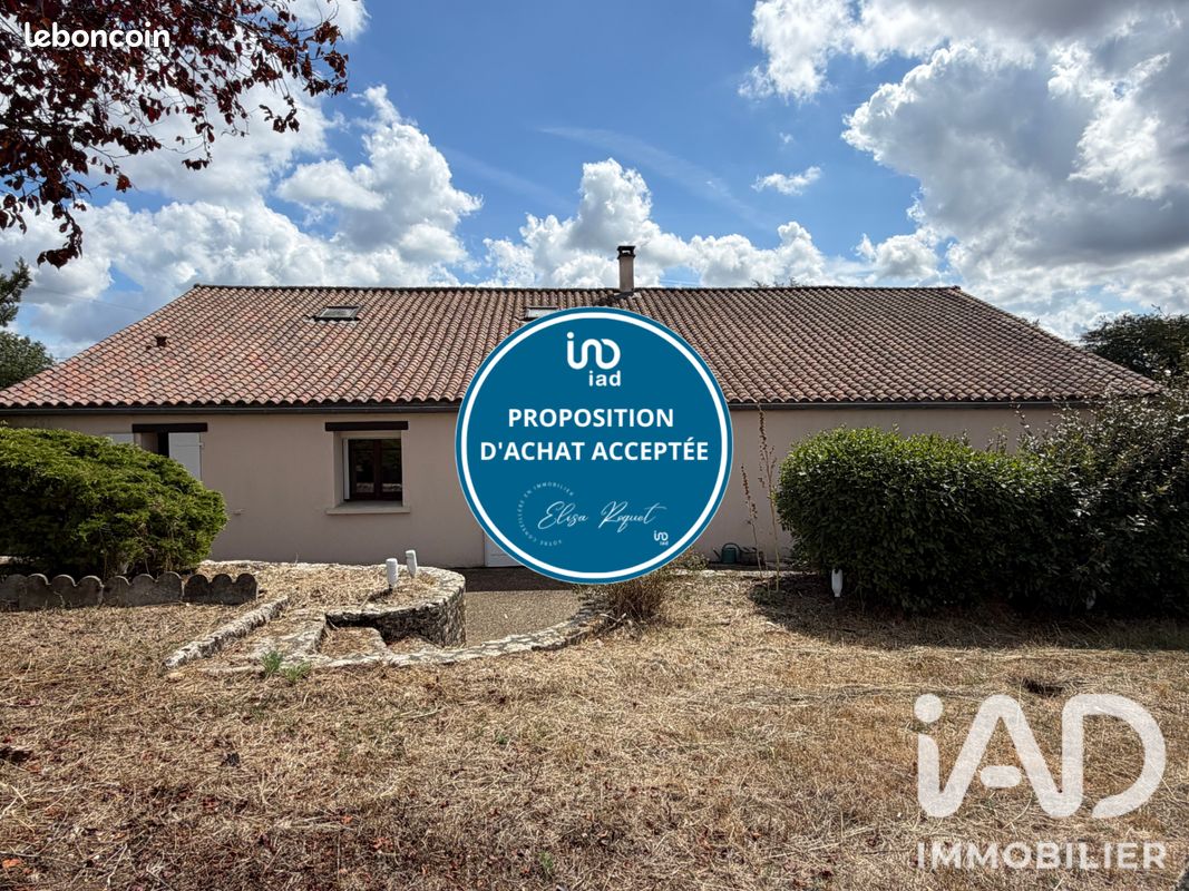 Maison 5 pièces 129 m² · à Hiersac · 129 m² · 120 000 €