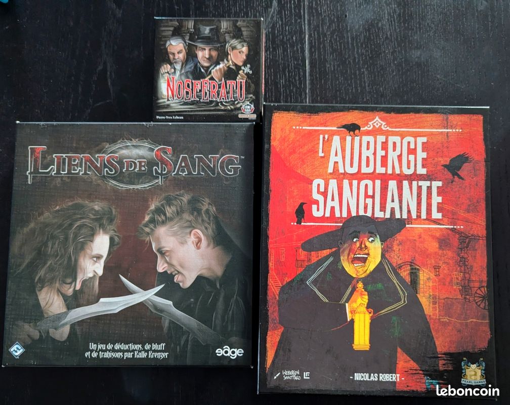Jeux de société thème horreur vampire (image 1)