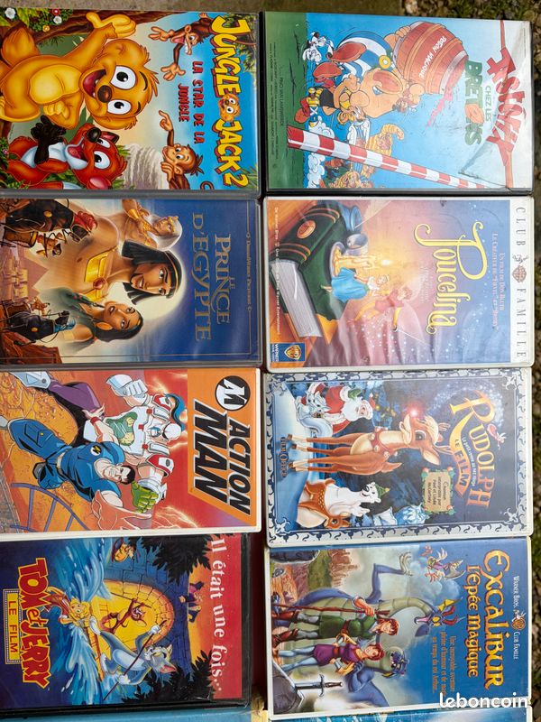 Lot de 18 vhs divers (image 2)