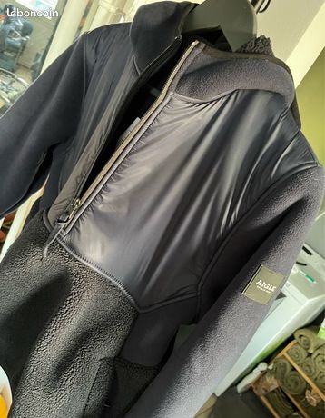 Polaire microfibre avec fermeture éclair Aigle Polartec T-Kit dove - Prêt-à-Porter