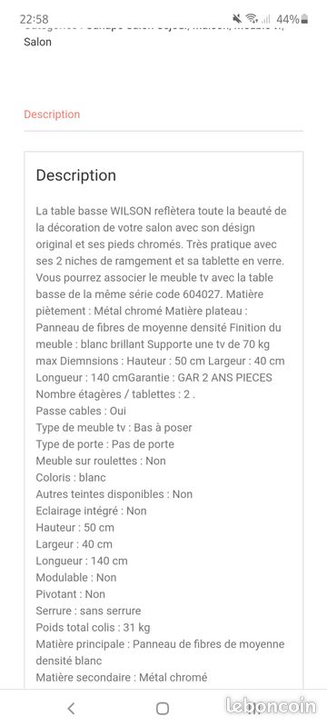 Meuble tv (image 2)