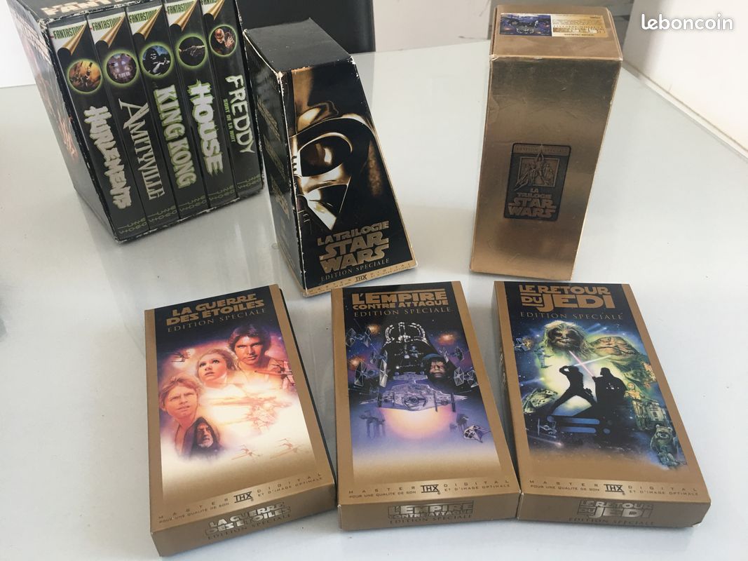 Coffret Collector 3 K7 VHS STAR WARS (image 2)