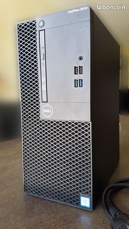 Mini Pc DELL OptiPlex 3050 Tiny i3-7100T 3.4Ghz 16Go 256Go SSD W10