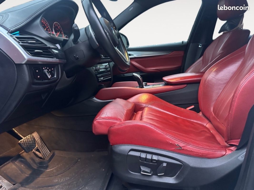 BMW X6 F16 xDrive30d 258 ch M Sport A - TOIT OUVRANT - SIÈGES ÉLECTRIQUES / CHAUFFANTS (image 8)