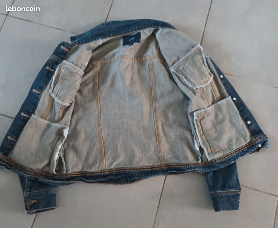 Veste en jeans T10/11 ans (image 3)