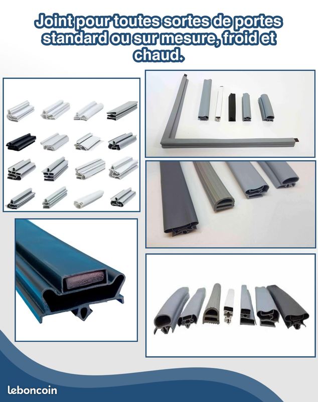 Joint pour toutes sorte portes standard ou sur mesure , froid et chaud (image 3)