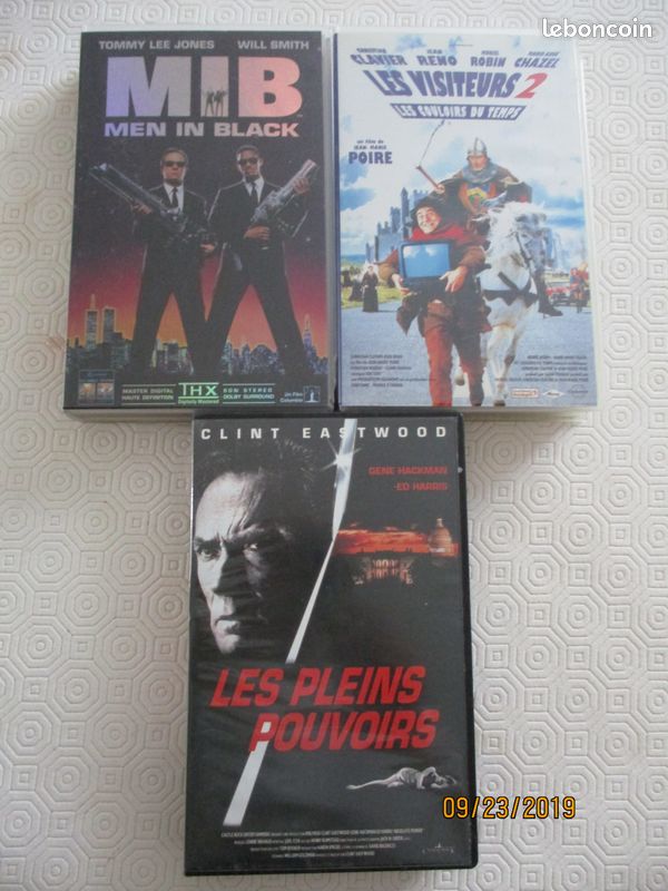 Cassettes VHS films (image 1)