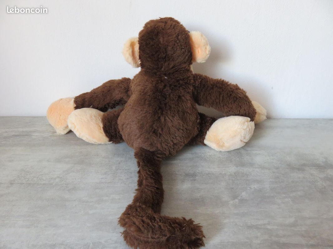 Peluche singe long bras jeux, jouets d'occasion - leboncoin