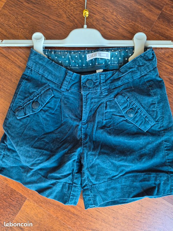 Short velours fille OKAIDI 10 ans Vêtements