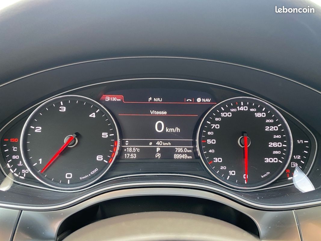 AUDI A7 SPORTBACK V6 3.0 BiTDI 313 Quattro Avus Tiptronic 8 A full suivi audi sièges massant élec chauff vent garant (image 15)
