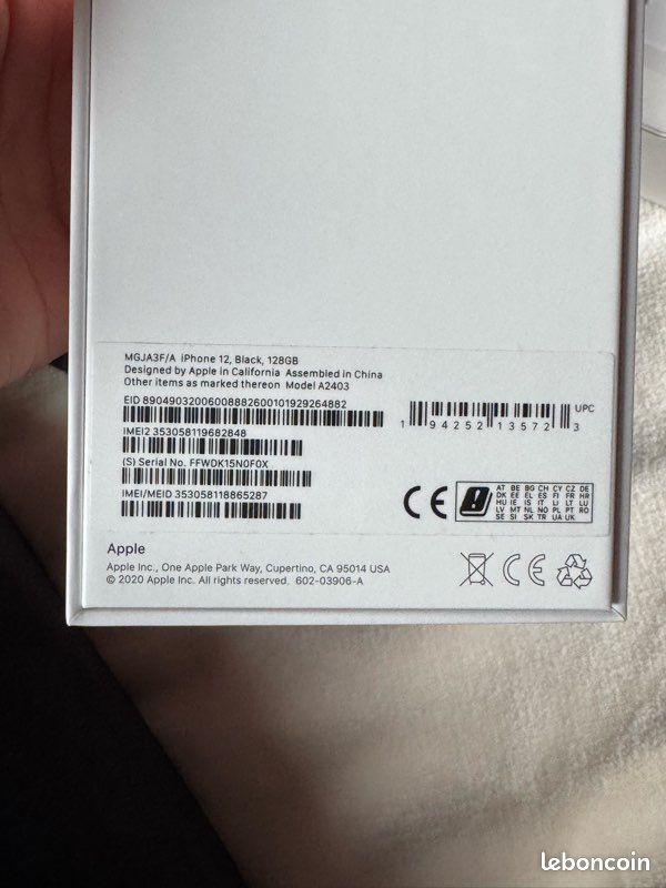 Iphone 12 noir 128 gb (image 9)