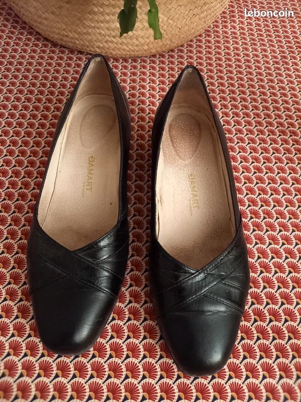 Escarpin noir Damart T38 (image 2)