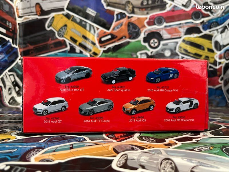 Voiture Miniature AUDI R8 V10 COUPE échelle 3 inches (7cm) Welly Voiture Miniature AUDI R8 V10 COUPE échelle 3 inches (7cm) Welly