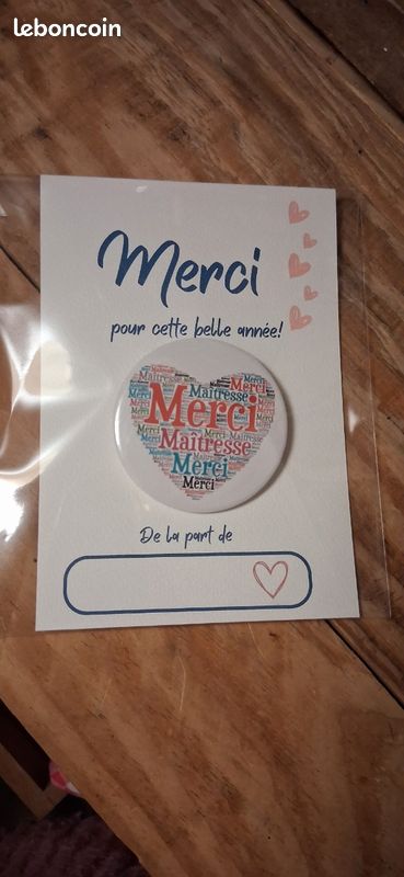 Cadeau remerciement maîtresse (image 2)