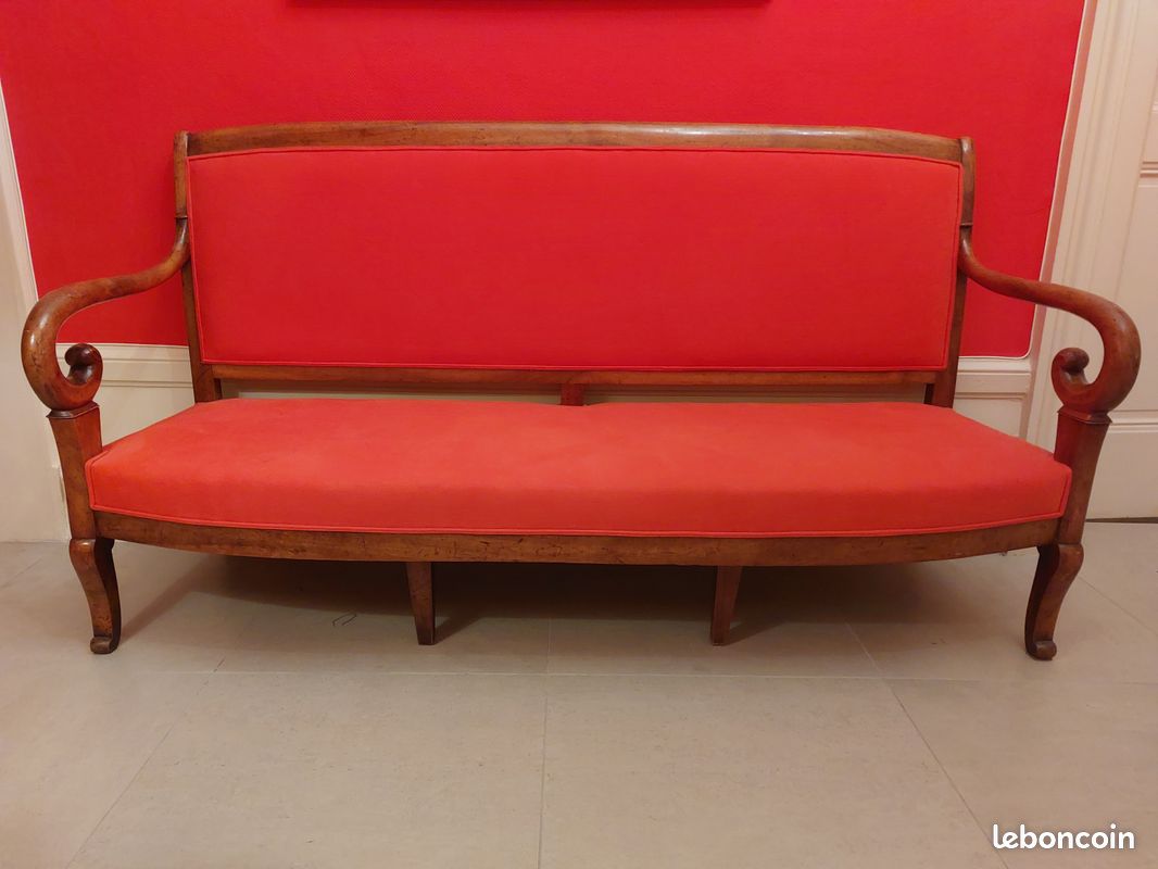 Canapé Restauration 1830-1860 (image 2)