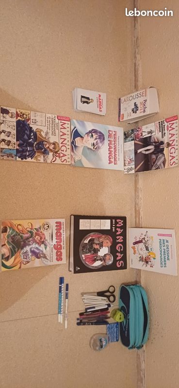 Lire l'annonce Urgent vide maison lots Livres pour apprendre à dessiner avec matériel en main propre (image 1)