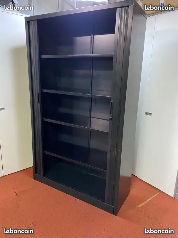 Dressings et armoires, meubles et rangements, Armoire 2 portes coulissantes TILBURG 180 cm
