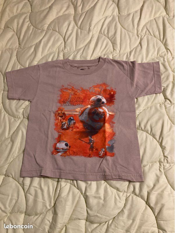 Lot de 3 teeshirts garçon 5/6 ans et 1 bonnet (image 2)