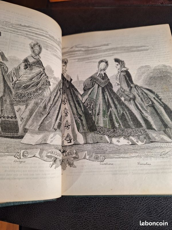 Fascicules mode : toilette à Paris 1862/63 (image 9)