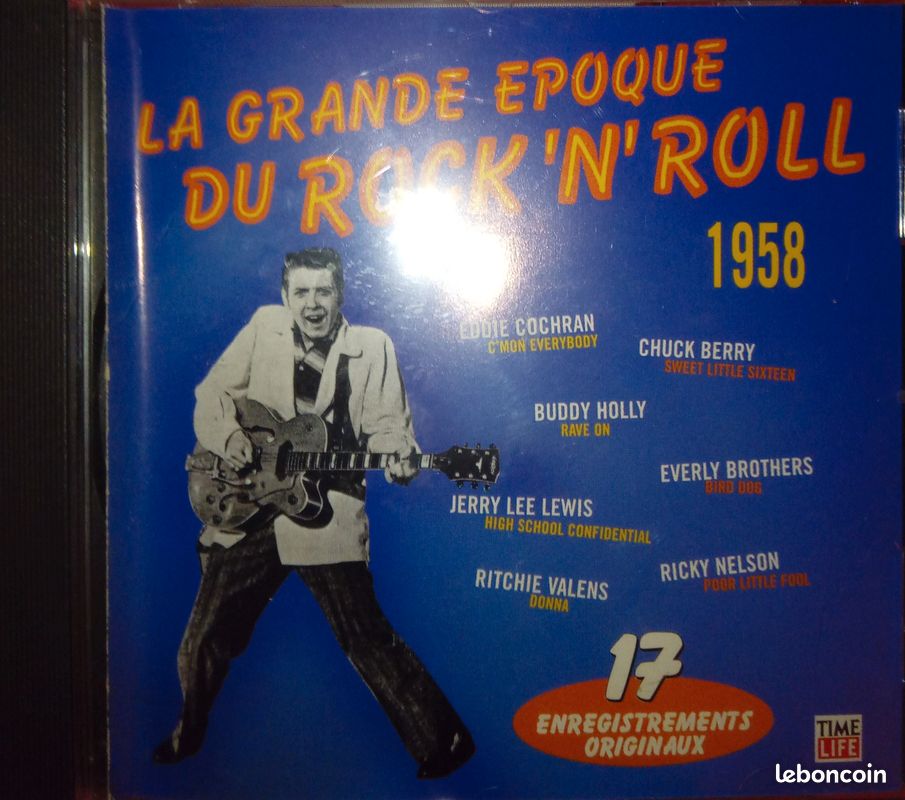 Cd la grande epoque du rock'n roll 1958 (image 1)