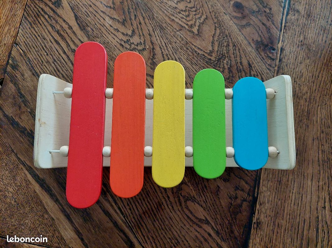 Xylophone instrument de musique bois enfant (image 1)