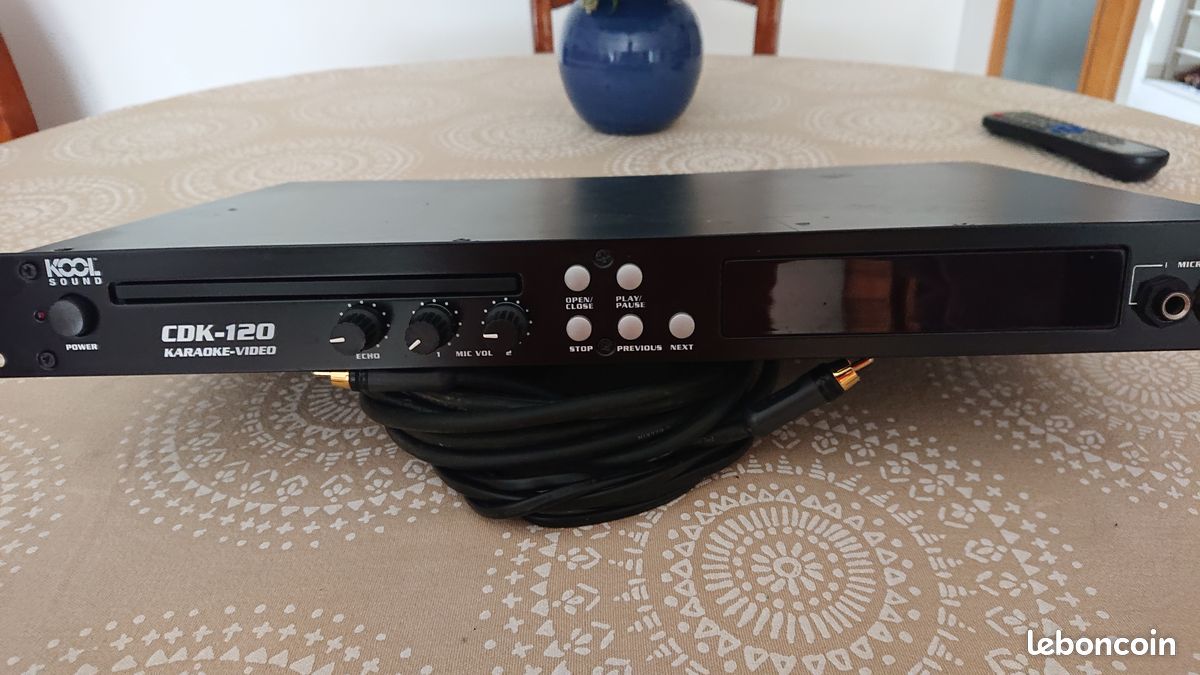 Lecteur Karaoke professionnel +11 DVD + 2 micros (image 4)