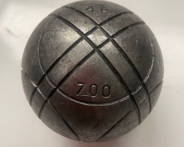 3 Boules De Pétanque Obut Inox, Modèle 73/700, Occasion, Fabrication Française