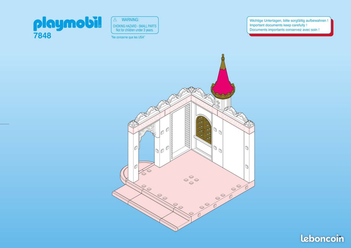 Playmobil Petite Fée Bleue - Accessoire Pour Château Princesse, Roi, Reine (occasion)