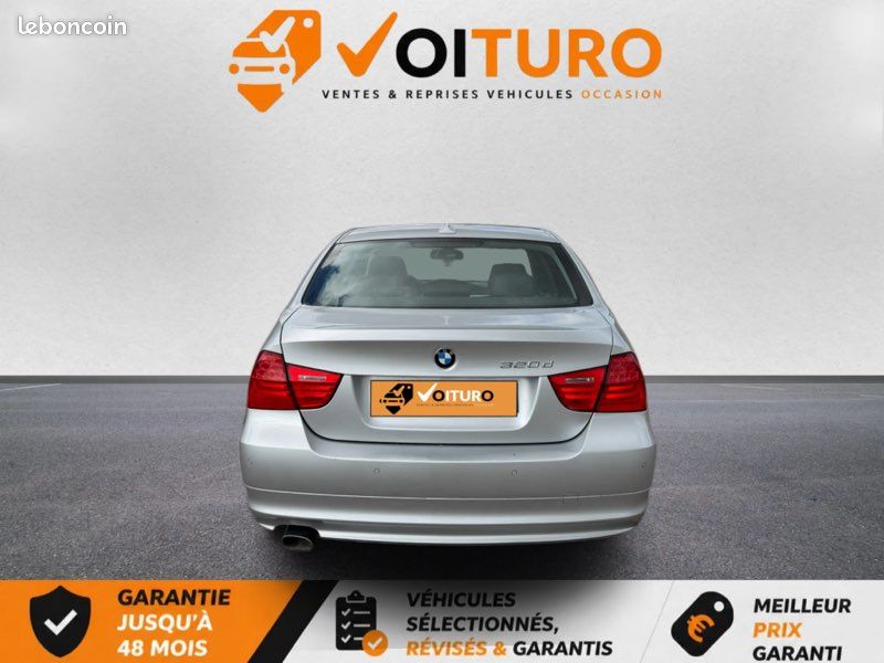 BMW Série 3 E90 LCI Berline 320d 2.0 d 177 cv,GPS,Siège cuir,Double des Clee,Révisée,⭐️Garantie 12 Mois✅ (image 7)