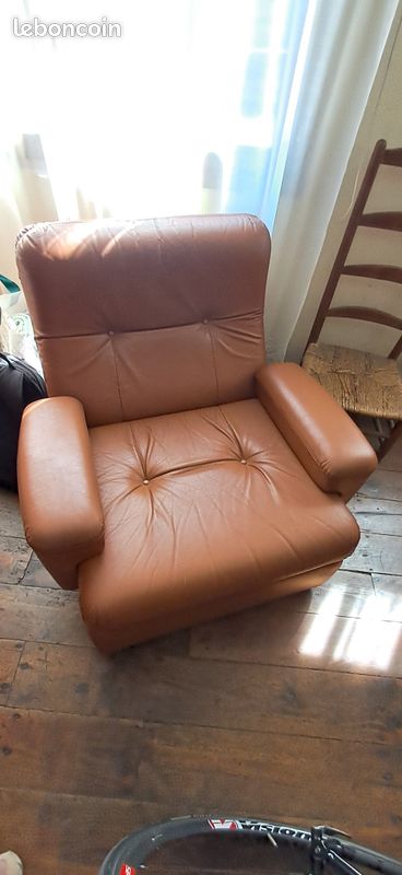 Fauteuils Steiner en cuir (image 1)