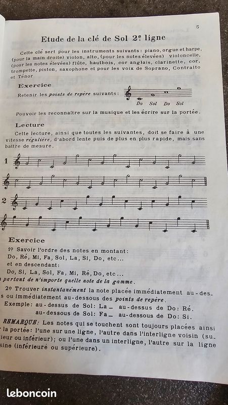 Manuel pratique pour l'étude des clés de Sol, Fa et Ut (image 3)