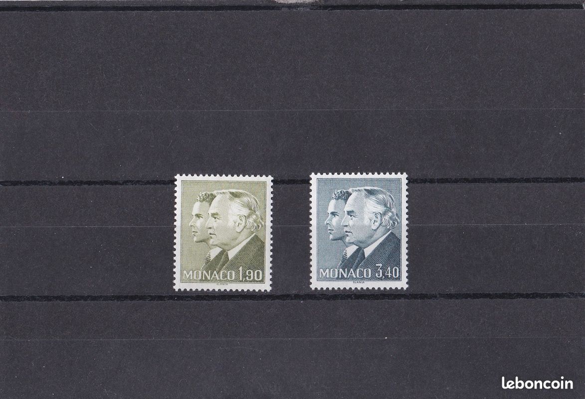 Timbre monaco n° 1538-1539 (image 1)