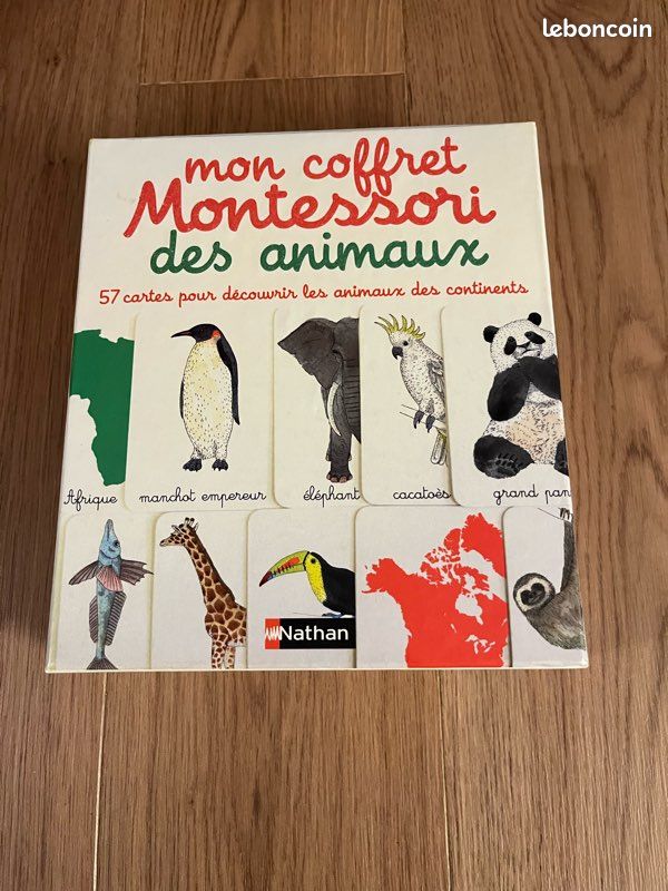 Montessori des animaux cartes Nathan (image 1)