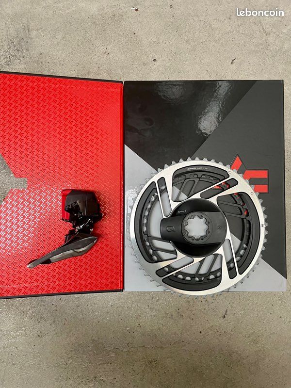 Kit de Plateaux avec Capteur de Puissance Sram Force AXS 2x