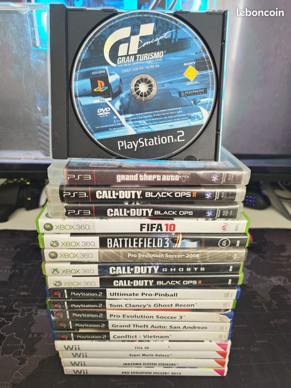 Lot De Notices Et Fascicules Jeux Vidéo – PS1, PS2, PS3, PS4, Xbox 360