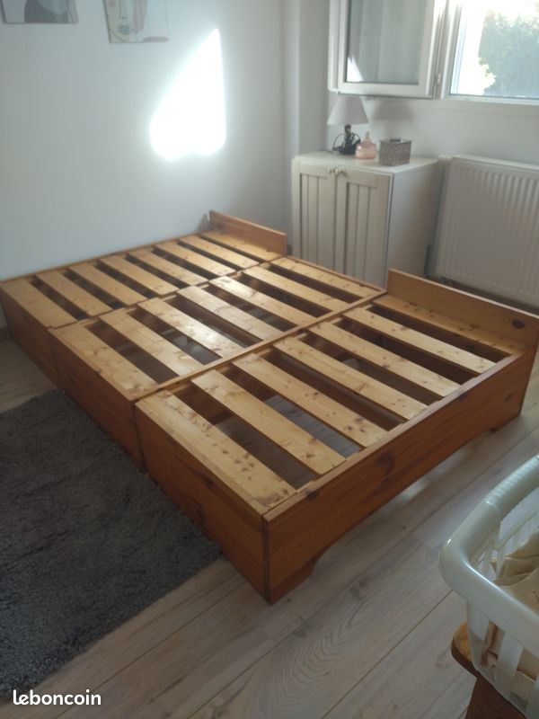 Sommier modulable en banquette pour salon (image 1)