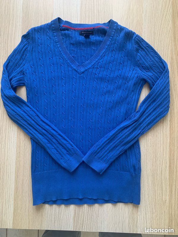 Pull Tommy Hilfiger - Bleu Électrique - Taille M (image 5)