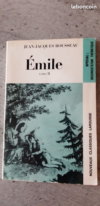 EMILE - Jean Jacques Rousseau (image 2)