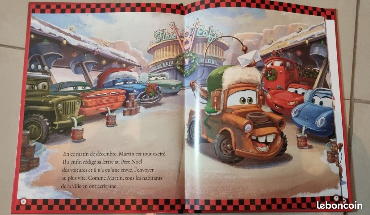 Lot livres CARS (image 3)